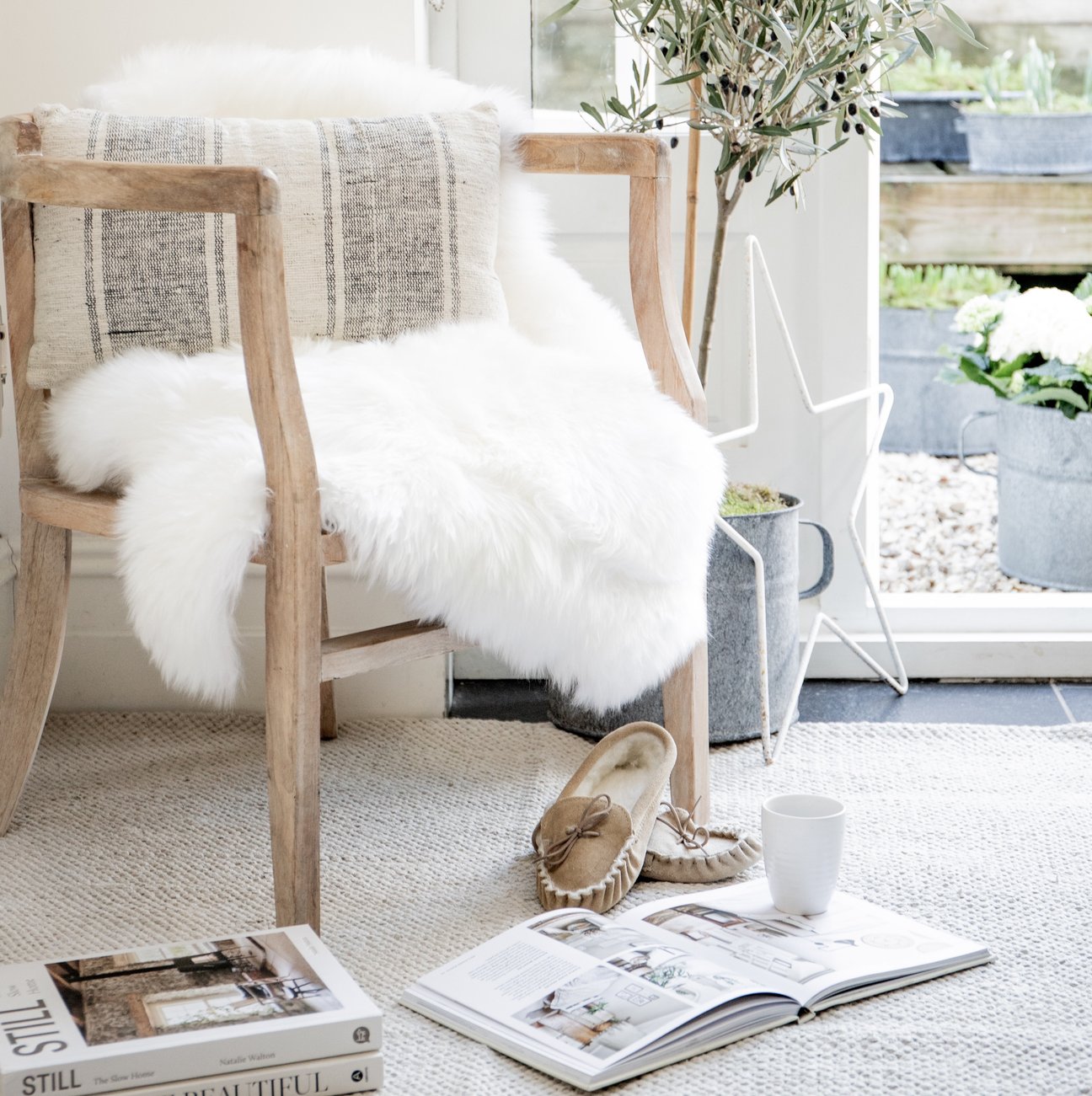 How to Care for a Sheepskin Rug