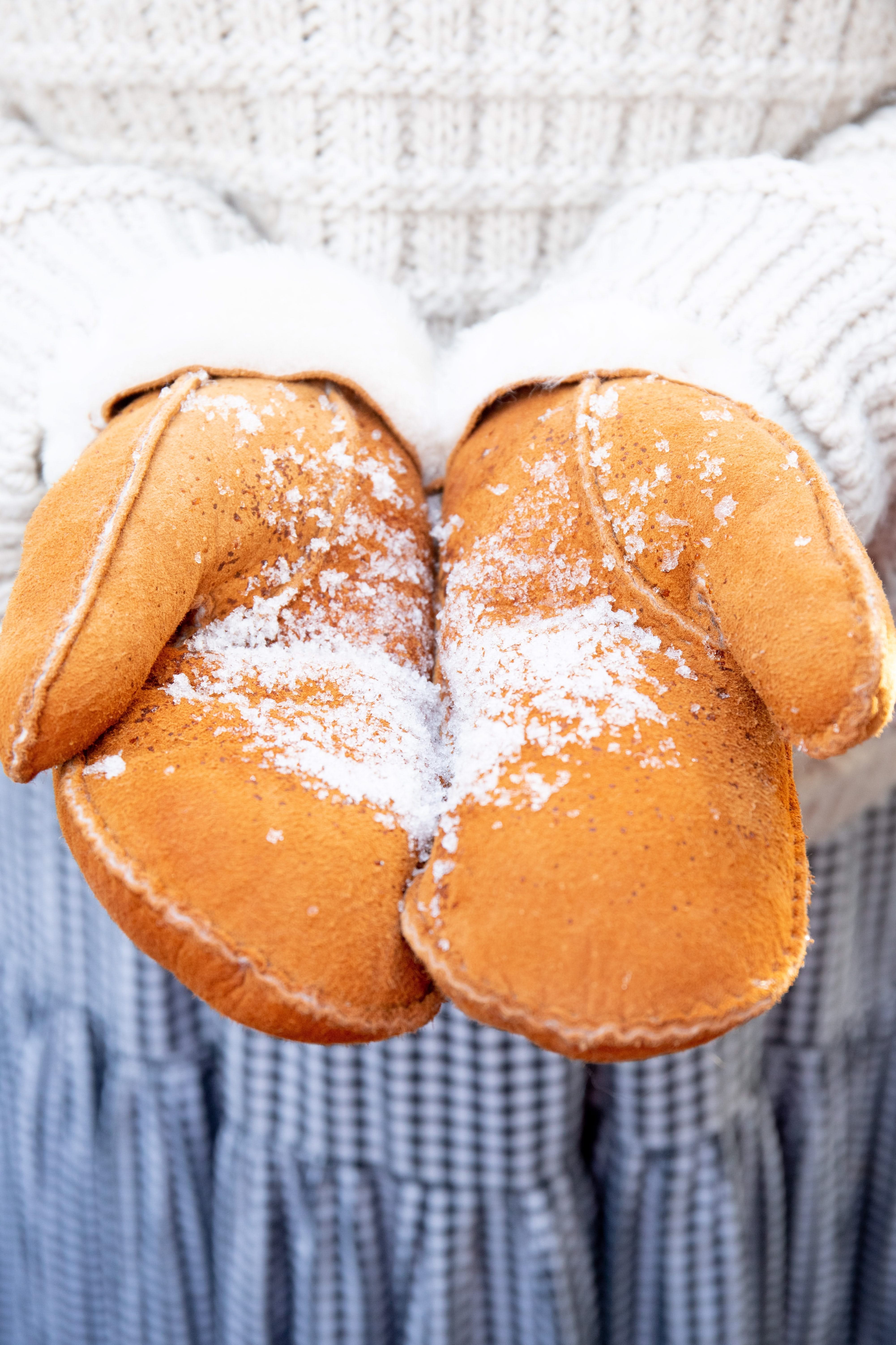 Women’s Luxe Sheepskin Mittens
