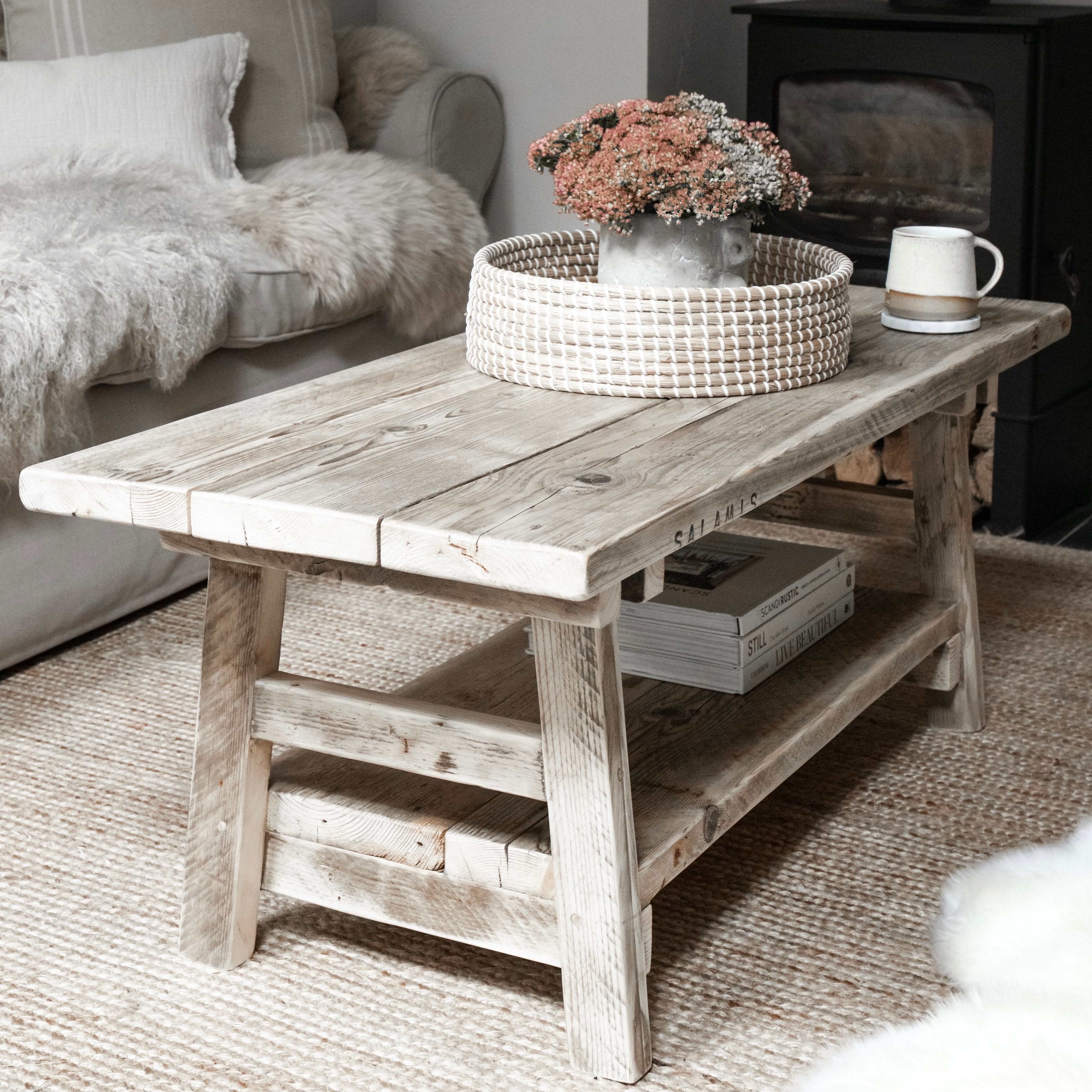 Aged Wood Coffee Table