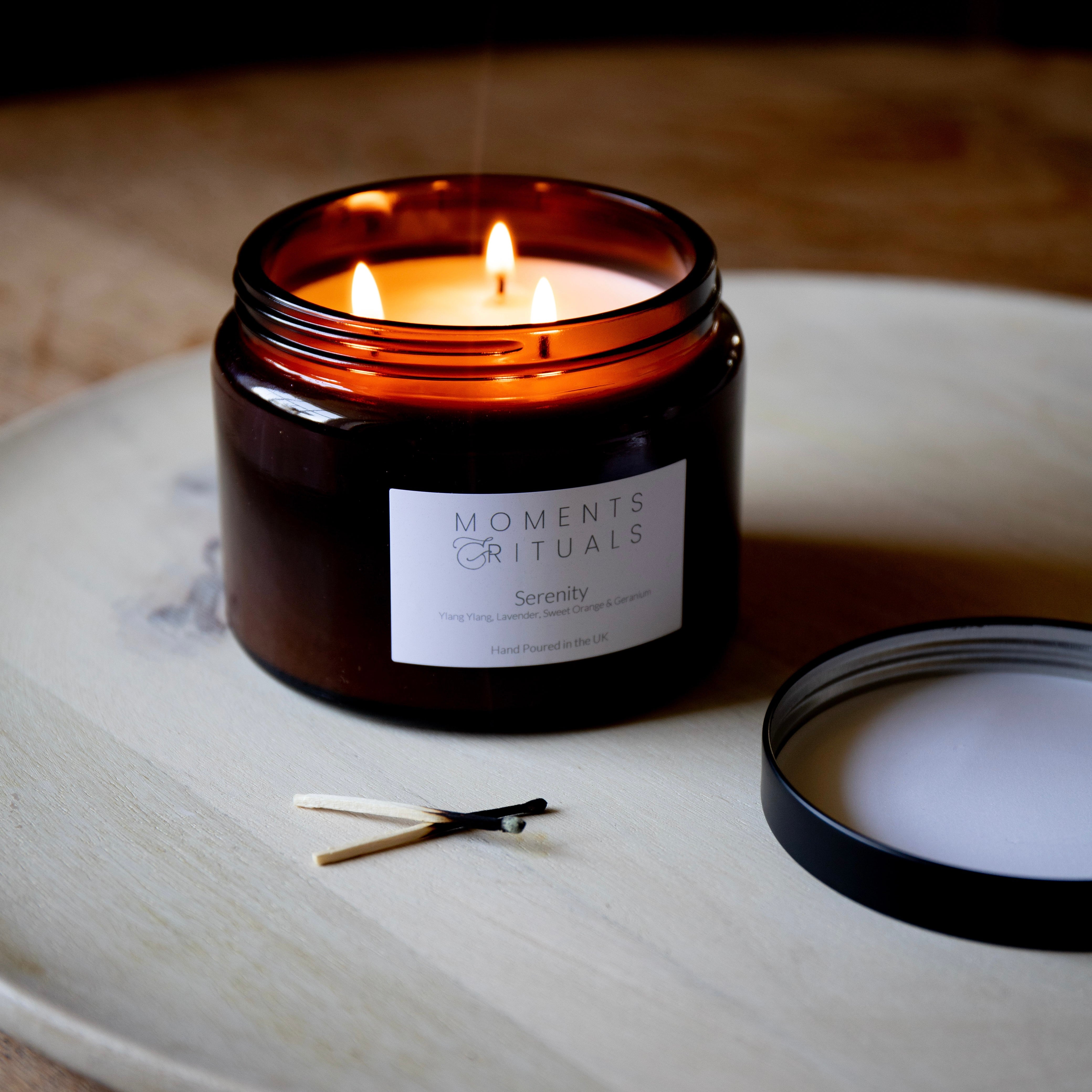 3 Wick Apothecary Candle