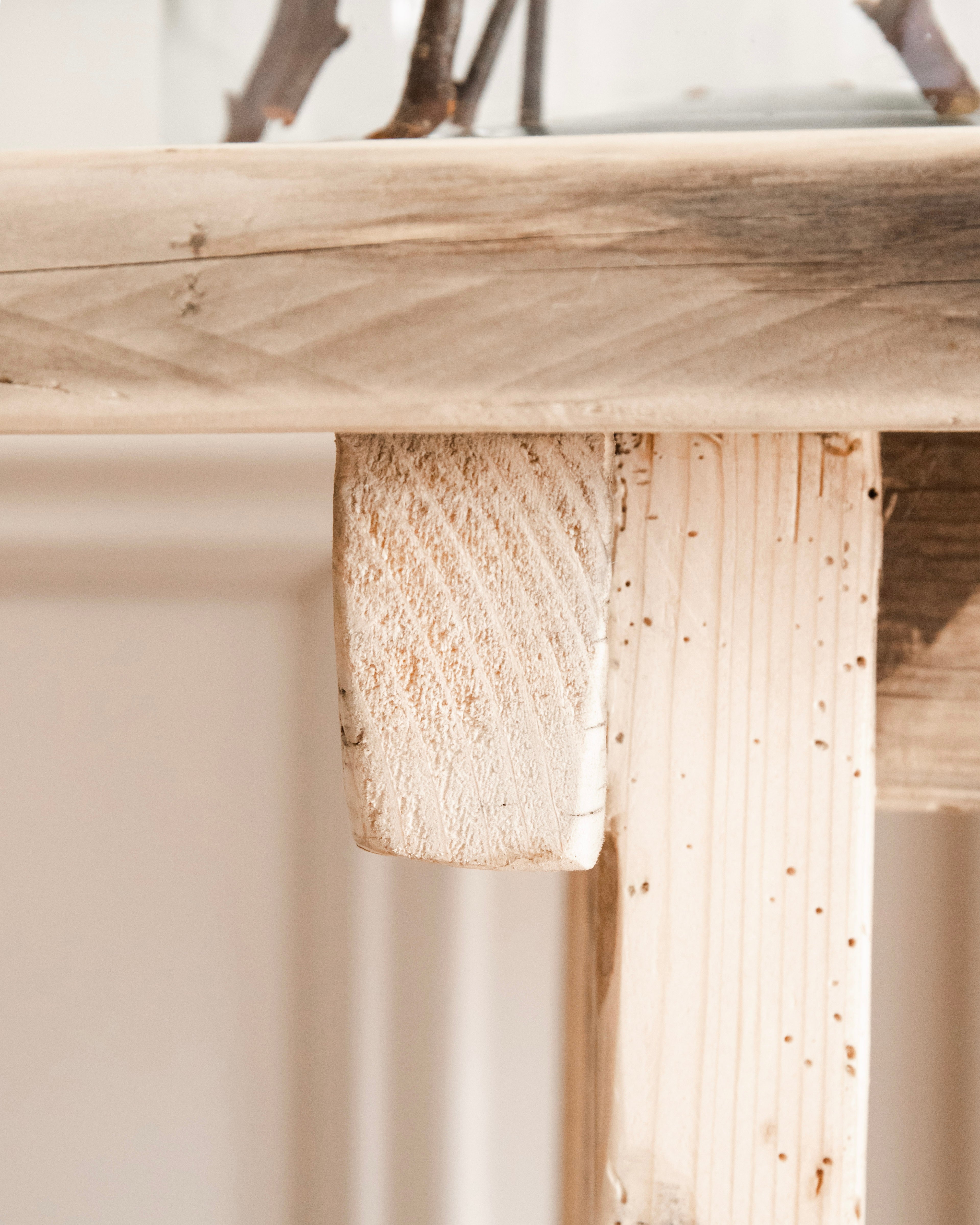 The Aged Wood Console Table