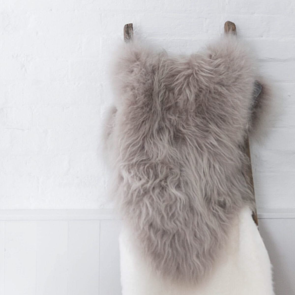 Sheepskin rug