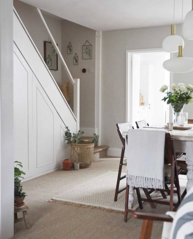 Sophie Oatmeal Cotton Chevron Rug