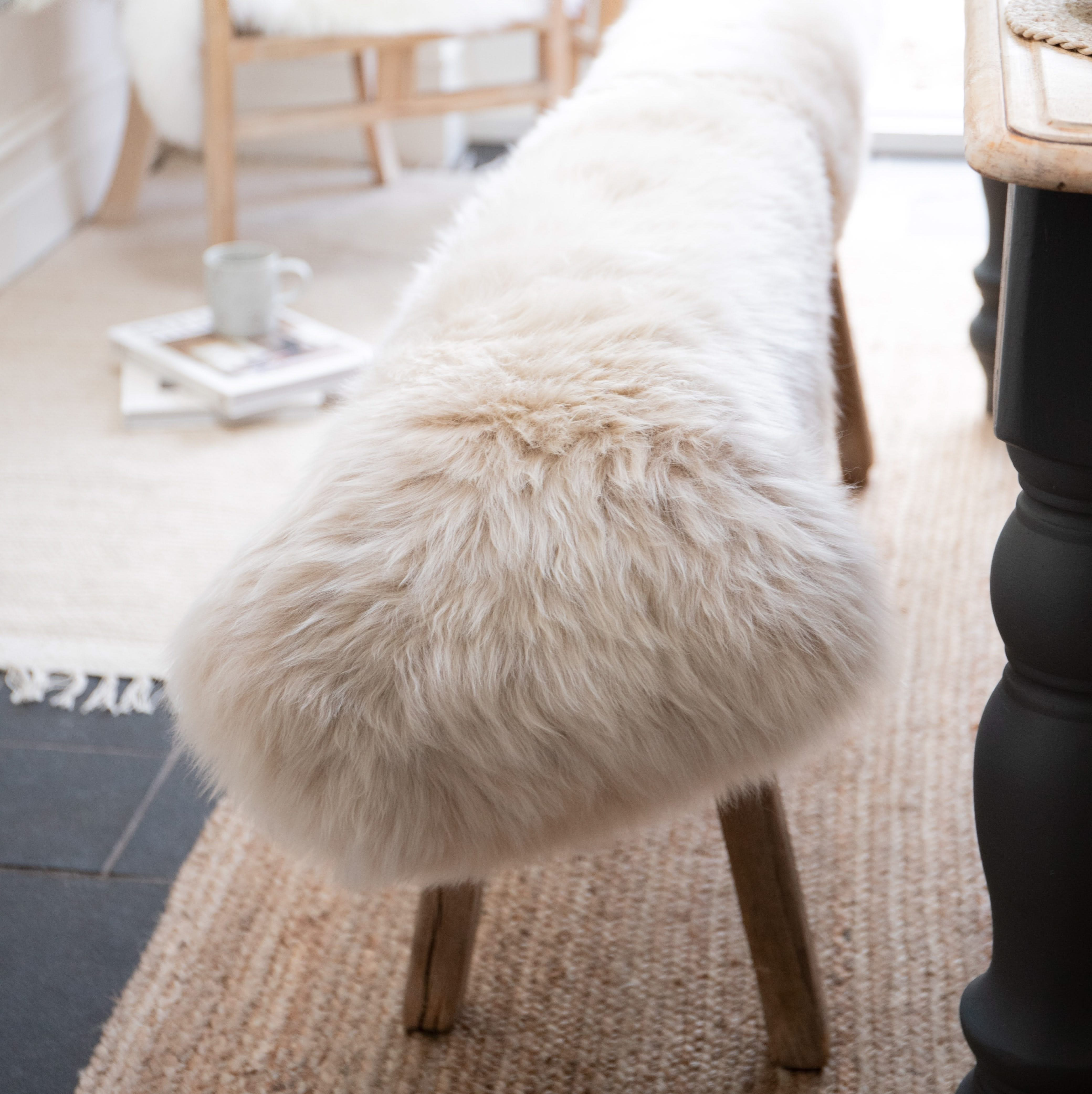 Indoor / Outdoor Sheepskin Rug - The Alis - Oyster