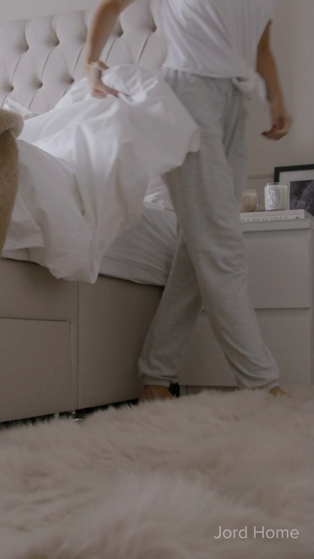 Double sheepskin rug