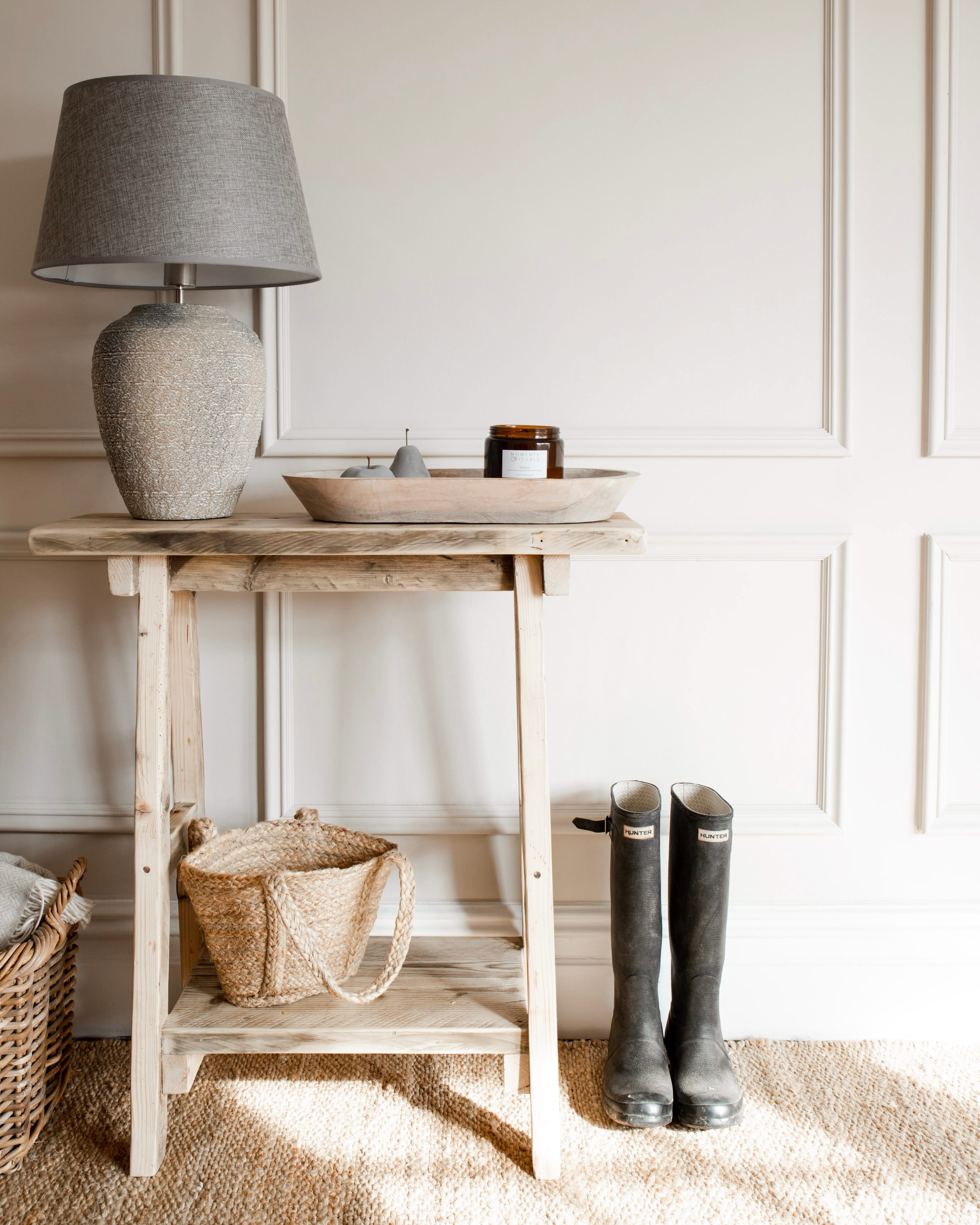 The Aged Wood Console Table