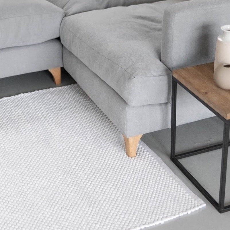 Pebble Rug - Cotton with a hint of silk