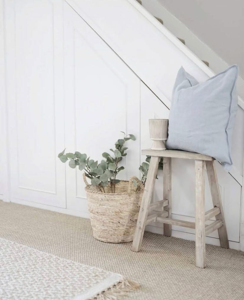 Sophie Oatmeal Cotton Chevron Rug